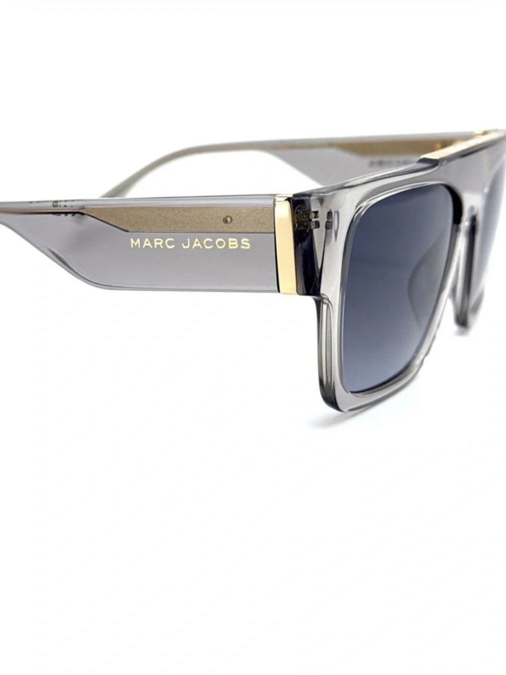Marc Jacobs Black Oversized Square Sunglasses unisex